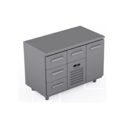Kylmävetolaatikosto RestaRama CST-12-301 OVI OIKEALLA, 1200x660x900mm