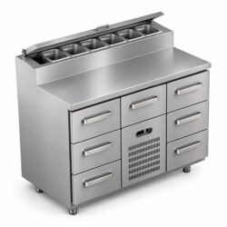 Kylmäkön työpöytä RestaRama CSTV-12-303, 1200x660x900mm