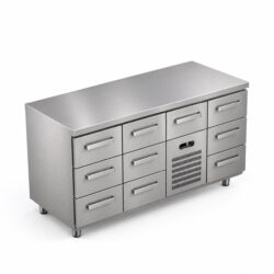 Kylmävetolaatikosto 10GN RestaRama CST-16-3303, 1600x660x900mm
