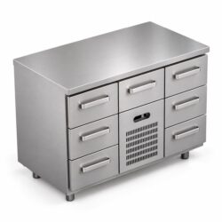 Kylmävetolaatikosto 7GN RestaRama CST-12-303, 1200x660x900mm