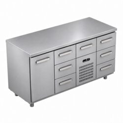 Kylmävetolaatikosto RestaRama CST-16-1303 OVI VASEMMALLA, 1600x660x900mm