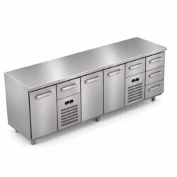 Pizzavetolaatikosto RestaRama CST-24-101103, 2400x660x900mm