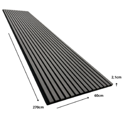 Akustiikkapaneelit-Harmaa
