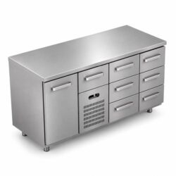Kylmävetolaatikosto RestaRama CST-16-1033 OVI VASEMMALLA, 1600x660x900mm