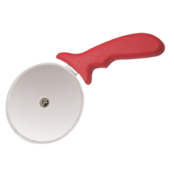 Pizzaleikkuri 12cm halkasiija, punainen